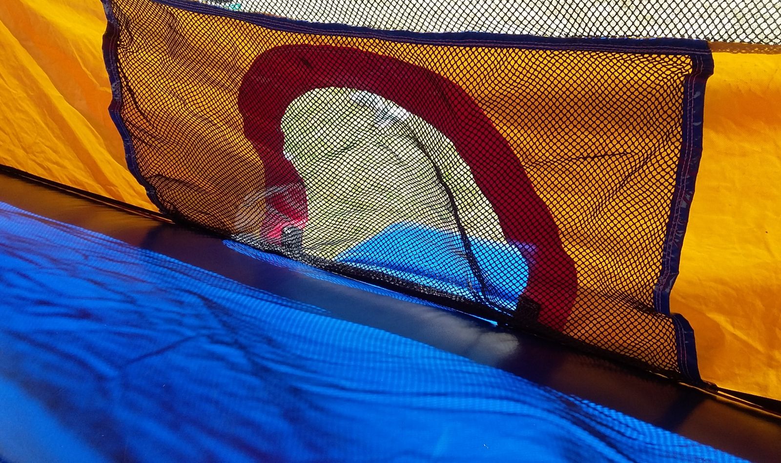 Safety Closure on Exit to 15x15 Bounce House Rental
